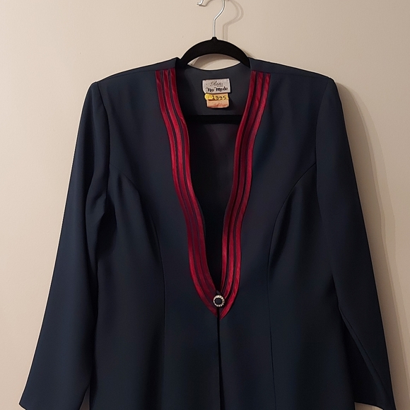 Vintage one button blazer - Picture 6 of 14